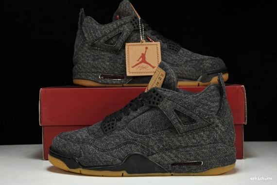 Rep EP AO2571-001 Black Retro NRG -  Levis 4 Air Levis Jordan Denim AO2571-001 0415